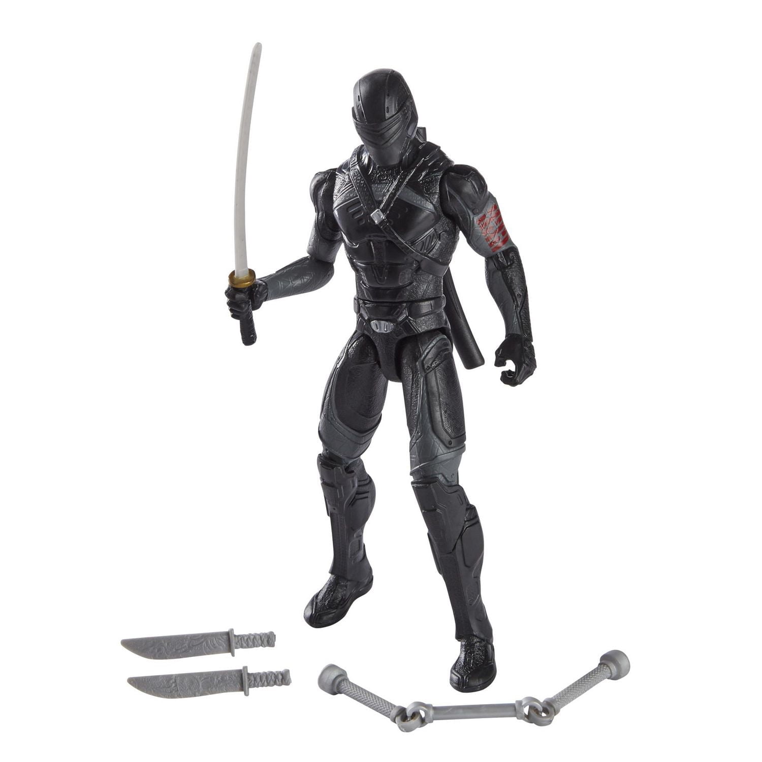Yeux de serpent : G.I. Joe Origins – figurine d'action Snakes Eyes, jouet à collectionner avec fonction d'action amusante et accessoires, jouets pour enfants à partir de 4 ans