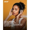thumbnail image 2 of Auriculares inalámbricos Acer OHR205 70H plegables Bluetooth 6.0, 2 of 7