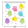 thumbnail image 2 of Colorful Easter Chicks 10 Ct Sandwich Bags with Zipper, 2 of 2