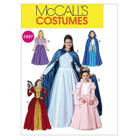 McCall's Misses', Children's and Girls' Costumes, Kids (3, 4, 5, 6, 7, 8)