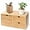 3 Drawers-left right, variant on Bamboo Desk Organizer 4 Drawers, Countertop Organizer with Drawers Makeup Storage Drawer 4 Drawers Tabletop Storage Organization Box Home Office Workspace
