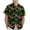 Green, variant on LTTVQM Men's Hawaiian Shirt Short Sleeve Tropical Casual Beach Button Down Pocket Shirts Floral Print Summer Vacation Stretch Lounge Tops Black L