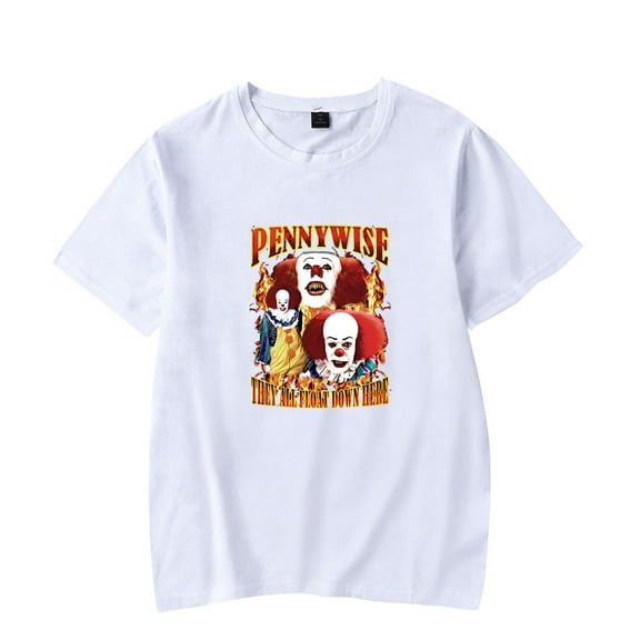 Welcome To Derry Merch T-shirt New Printing Casual Short Sleeve Men And Women Fashion Clothing