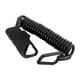 thumbnail image 2 of Candado de Cable para casco K2N, contraseña para equipaje y bicicleta, candado antirrobo, candado de Cable telescópico, contraseña cambiable, color negro, 2 of 10