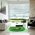 thumbnail image 6 of Ahgly Company Indoor Square Patterned Green Area Rugs, 7' Square, 6 of 6