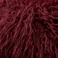 thumbnail image 6 of Better Homes and Gardens Mongolian Faux Fur Oblong Pillow 12 x 21, Maroon, 6 of 6
