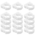 thumbnail image 4 of 100pcs PVC Tube Clamps for Water Pipes – Leakproof Pipe Clips with Vibration Damping Insert, Quick Hose Support Brackets for Plumbing Applications, 4 of 4