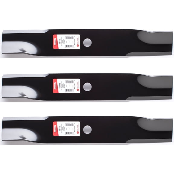 3PK Oregon 92-118 Heavy Duty Blades for 54" John Deere M144652, M164016