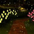 thumbnail image 2 of 2pcs Solar Garden Lights Outdoor Waterproof Solar Powered Tulip Flower Stake Lights For Pathway Garden Backyard Lawn Decor, 2 of 9