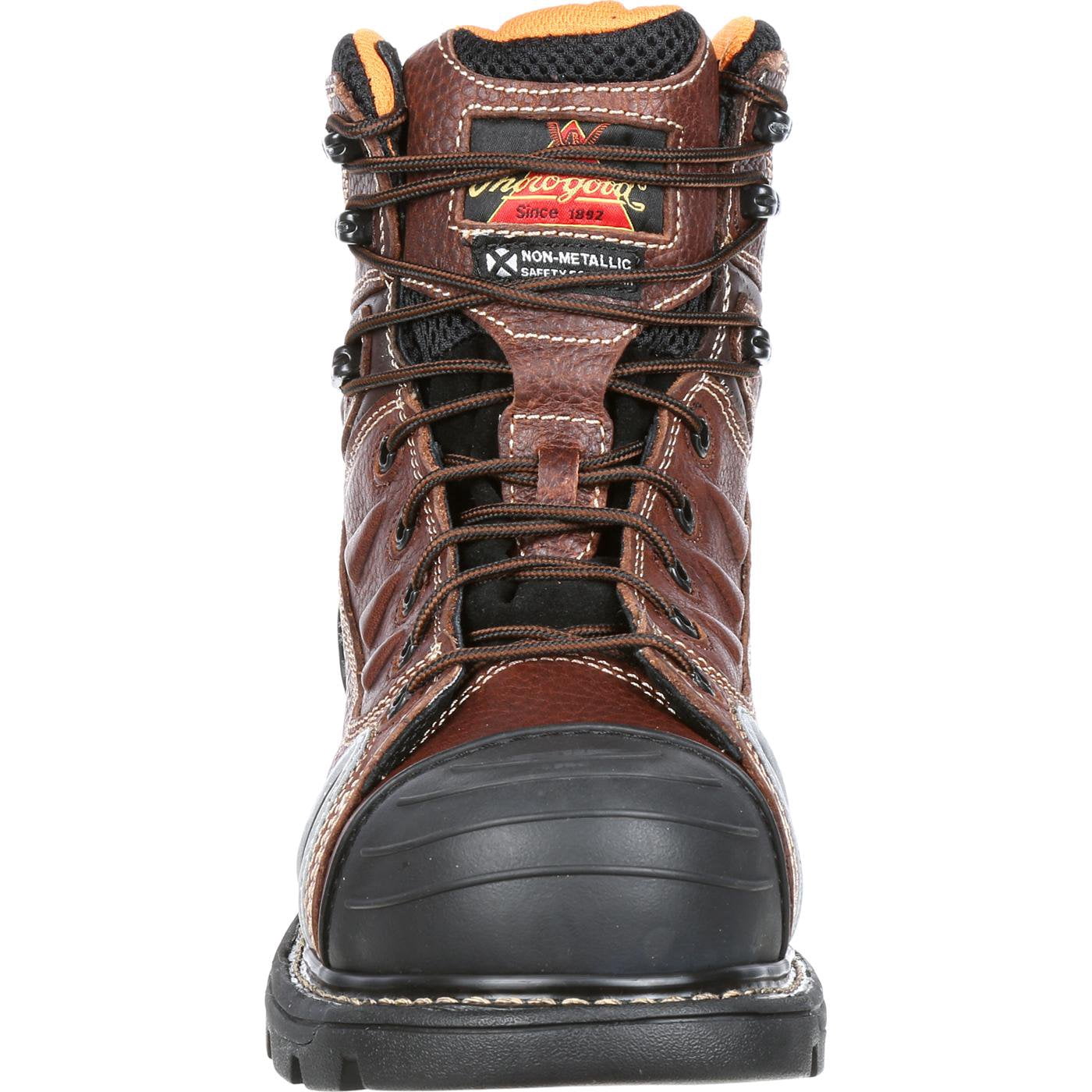 THOROGOOD GEN-FLEX2 SERIES 6 INCH COMPOSITE TOE BROWN Size 9  WIDE Thorogood Thoro-Flex 6 main image 4
