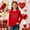 Red, variant on Girls' Valentine's Day Long Sleeve Shirt with Heart Sequin Graphic, Red Holiday Tee for Kids Ages 3-14,Size 3-4 T