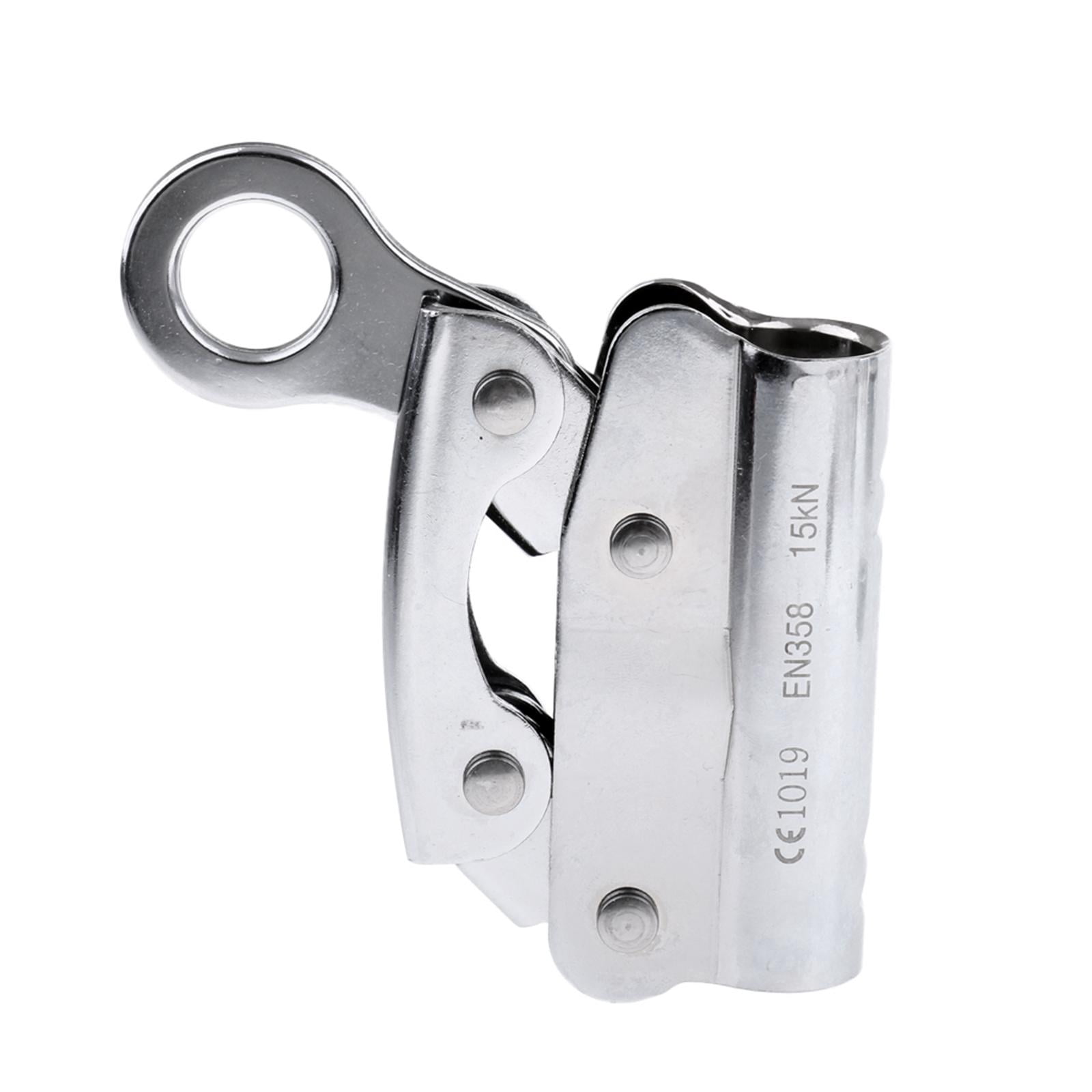Nishiyuenyi 2pcs 15KN Safety Rock Climbing Abseiling Rope Grab Rappeling Protector Fall Protection Gear Mountaineering Equipment Heavy Duty