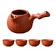 thumbnail image 2 of Tetera y tazas de cerámica, tetera para té floreciente y de hojas sueltas, para hervir Rojo, 2 of 9
