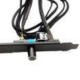 thumbnail image 4 of 2x 12V Computadora PC Funda De Enfriamiento Del Ventidor Regudor 4pin / 3pin Speed ​​Controller Sunnimix Hub del ventilador de enfriamiento, 4 of 7