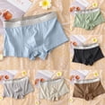 thumbnail image 2 of CENL Men Oversized Mid-rise Boxer Brief Underwear Cotton Breathable Underpants Shorts, 2 of 7