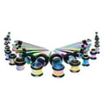 thumbnail image 7 of 36 Pieces Ear Gauges Stretching Plug Taper 14G-00G Expander Multi-color A-Multi-color, 7 of 7
