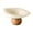 White Coffee, variant on Decorative Footed Bowl Fruit Basket Modern Ceramic Construction Versatile Design for Kitchen Counter Display
