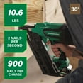 thumbnail image 3 of Metabo HPT 36V Cordless Metal Connector Nailer Kit, NR3665DA, 3 of 12