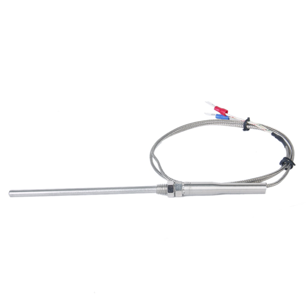 100mm Probe K-Type Temperature Controller Thermocouple Sensor Cable length 1M 