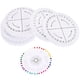 thumbnail image 1 of 1 set Kumihimo Beading Disc con Pin Redonda Handicraft Pulsera Herramienta de tejer, 1 of 8