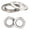 20, variant on Curtain Grommet Rings Stainless Steel 20 Count For Curtain Rods And DIY Projects