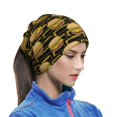 thumbnail image 6 of Neck Gaiter Face Cover Scarf, Cute Hamburger Block Soft Face Sun Mask Cover Scarf Headband Cooling Sweat Absorbing Bandanas Hiking Cycling Running, 6 of 7