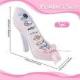 thumbnail image 3 of High Heeled Pink Shoes Earring Necklace Ring Jewelry Holder Ring Hang Display Stand Resin Crafts, 3 of 5