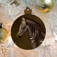 thumbnail image 5 of Baby Zebra Young Foal Wood Christmas Tree Holiday Ornament, 5 of 7