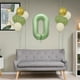 thumbnail image 5 of Juego de globos verdes para primer cumpleaños | Globos de aluminio con números y 10 globos de fiesta con cinta y pajita | Decoraciones duraderas rellenables con helio para cumpleaños, aniversarios y, 5 of 7