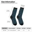 thumbnail image 2 of Lsque blue insects Printed Men's Crew Socks, Soft Durable Breathable Moisture-Wicking with Odor Control Cotton socks, 2 of 6