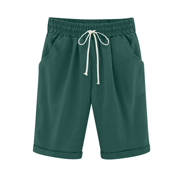Ladies knee length shorts size 16 cheap