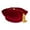 Red, variant on Graduate Doctor Velvet Academic Hat Tutor Formal Commencement Cap Red One Size