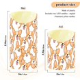 thumbnail image 4 of Corgi Dogs Pattern Flameless Candles 2 PCS with Remote Realistic Moving Flame LED Tapered Pillar Set for Home Decor, 4 of 7