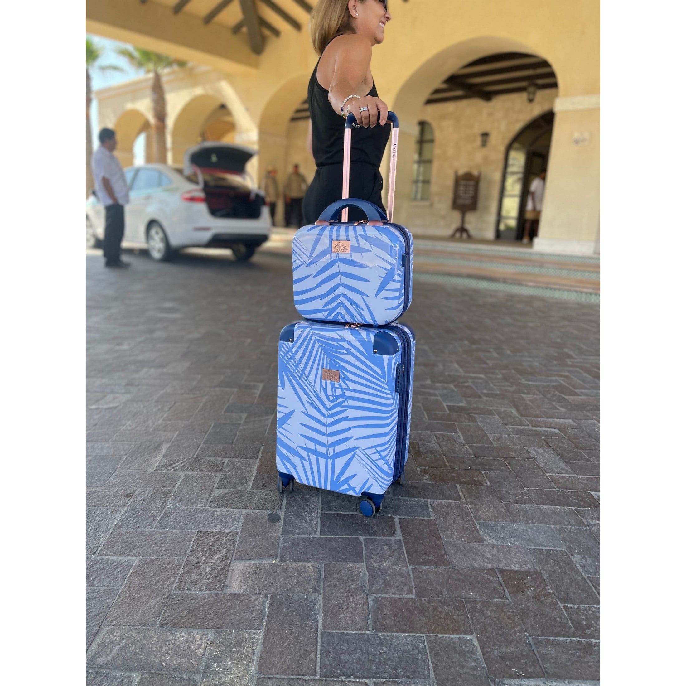 Chariot Park Avenue Hardside 2-Piece Carry-On Spinner Luggage Set - Fern