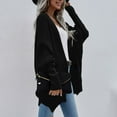 thumbnail image 4 of Pompotops Fashion Ladies Sweaters Long Sleeve Solid Ladies Loose Coats Women Blouse, 4 of 9