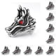 thumbnail image 3 of Jumpingount Anillos de apertura Anillo de animal retro Aleación Joyería Suministro Decoraciones No.11 Como se muestra Nº 11 10piezas Jumpingount CBP368503, 3 of 6