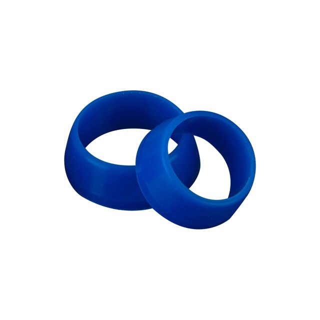Eigraketly Tija de sillín de bicicleta, anillo de silicona, cubierta antipolvo, impermeable, para bicicleta de montaña, accesorios protectores para Ciclismo Azul L Eigraketly OD000349-07