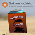 thumbnail image 3 of Blind Frog Ranch Can Cooler, Can Sleeve, Funny Drink Cooler, Drink Cover, Fun Beer Cooler, 3 of 5