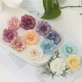 thumbnail image 4 of 50 Cabezas Flores Rosa Artificial Decoración Boda Fiesta 5cm COLORES, 4 of 5