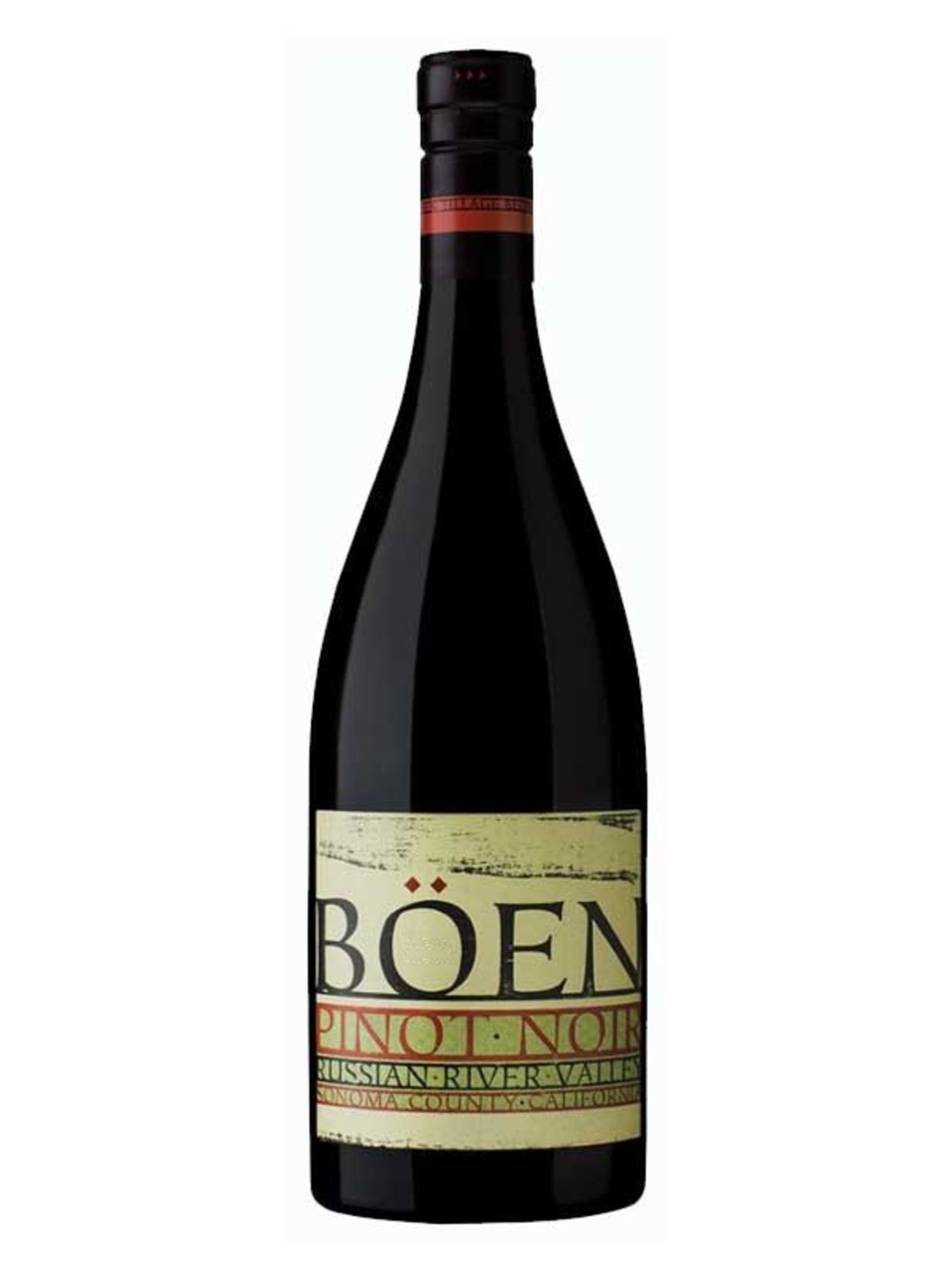 Boen Pinot Noir California Red Wine, 750 ml Bottle, ABV 14.80
