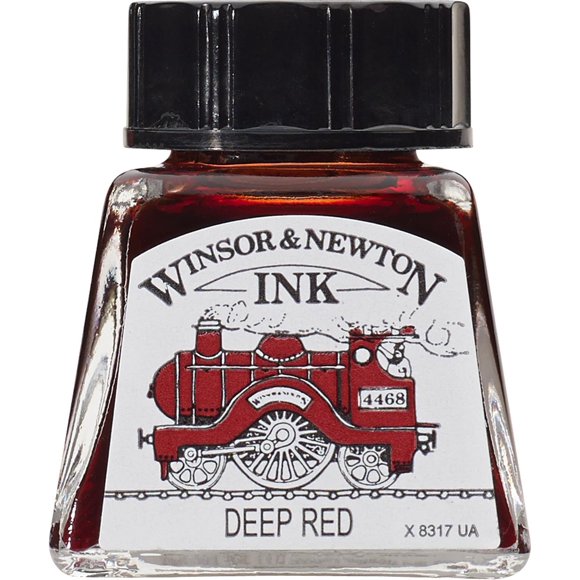 Tinta Para Dibujo 14Ml #227 Deep Red Winsor & Newton