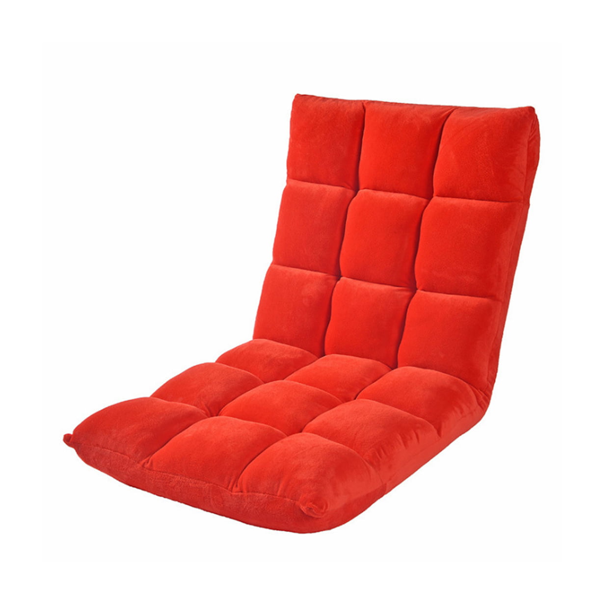 Adjustable 6Position Floor Chair Folding Lazy Gaming Sofa