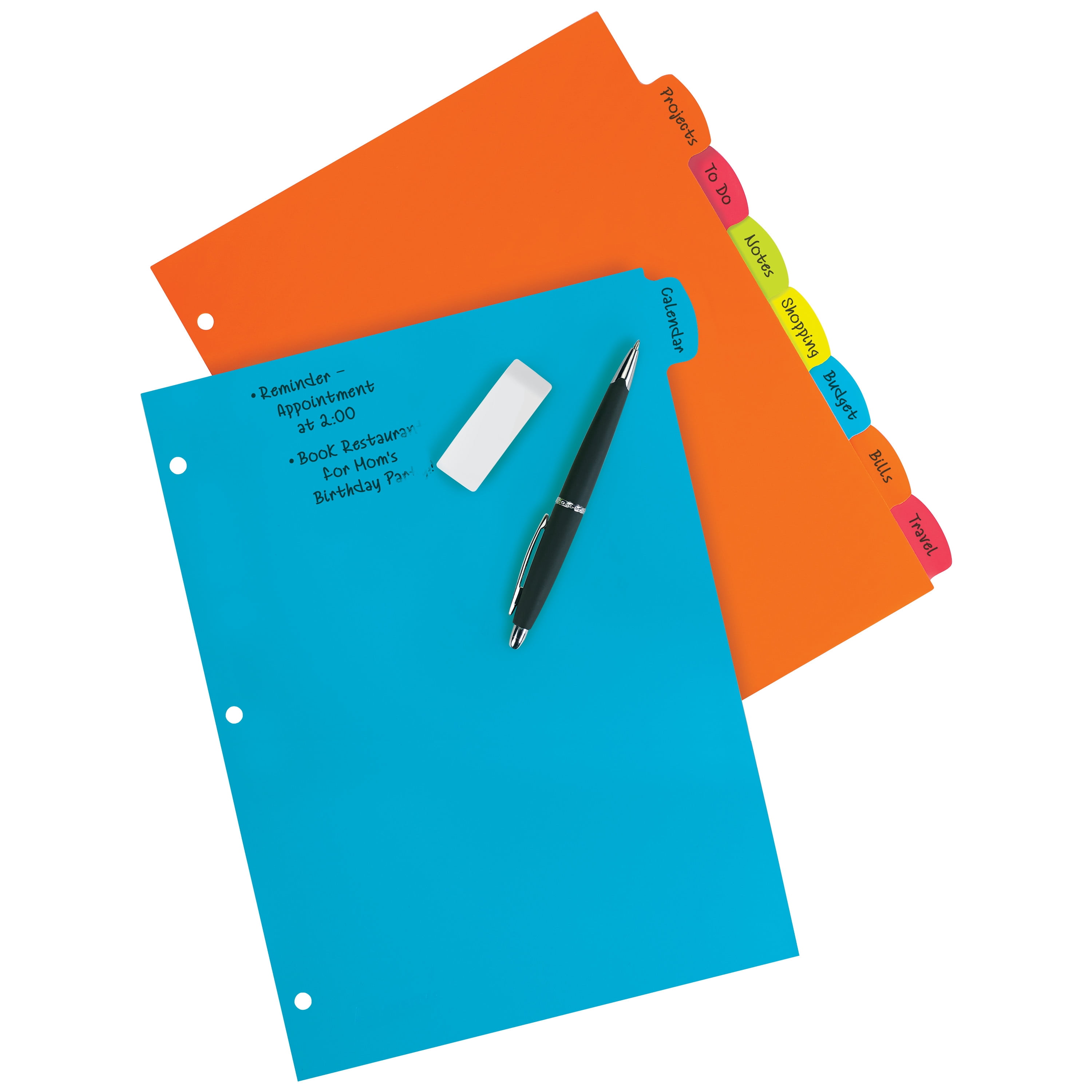 Avery 2" Ring Binder, 8 Tab Dividers, Sheet Protectors, Set (01685)