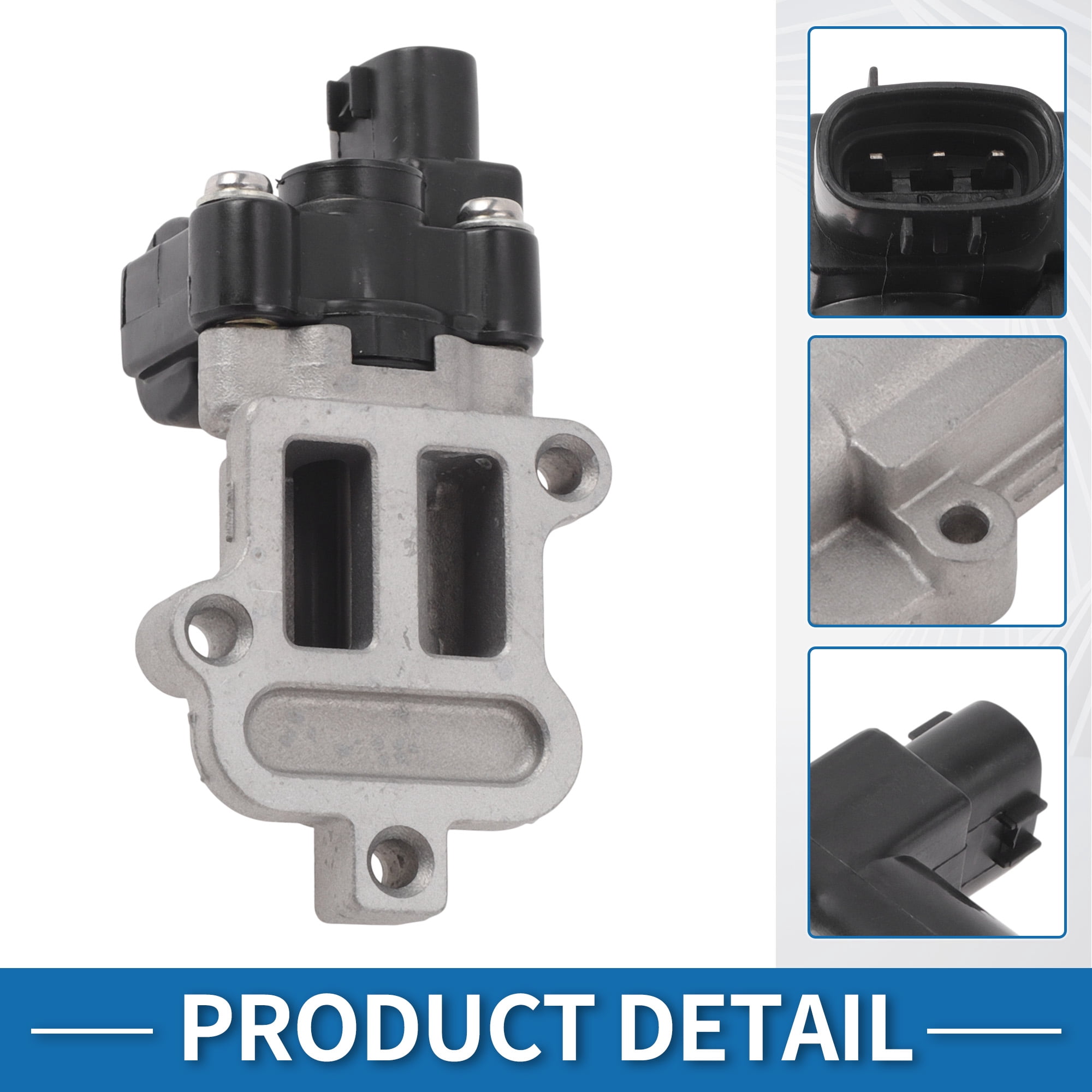 Unique Bargains Car Idle Air Control Valve for Toyota Camry 2002-2006 No.2227028020 IACV Idle Motor Idle Air Control Valve
