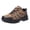 Brown, variant on Mens Hiking Shoes Waterproof Breathable Non-Slip Lightweight Black Low Top Trail,Size 6