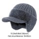 thumbnail image 5 of Coldshield Trapper Hat Gorros Punto Invierno Con Orejeras Y Lana (gris), 5 of 9