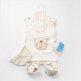 thumbnail image 2 of Gibobby 8Pcs Infant Newborn 6-9 Months Boy Girl Fall Winter Clothes Sets Jumpsuit+Romper+Tops+Hat+Pants+Bib+Sock Shoses Outfits Set Casual Daily Wear Infant Gift Layette Outfit Set,White, 2 of 6