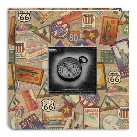 Pioneer DA-200MAP 4x6 Map Frame Album Travel Stickers