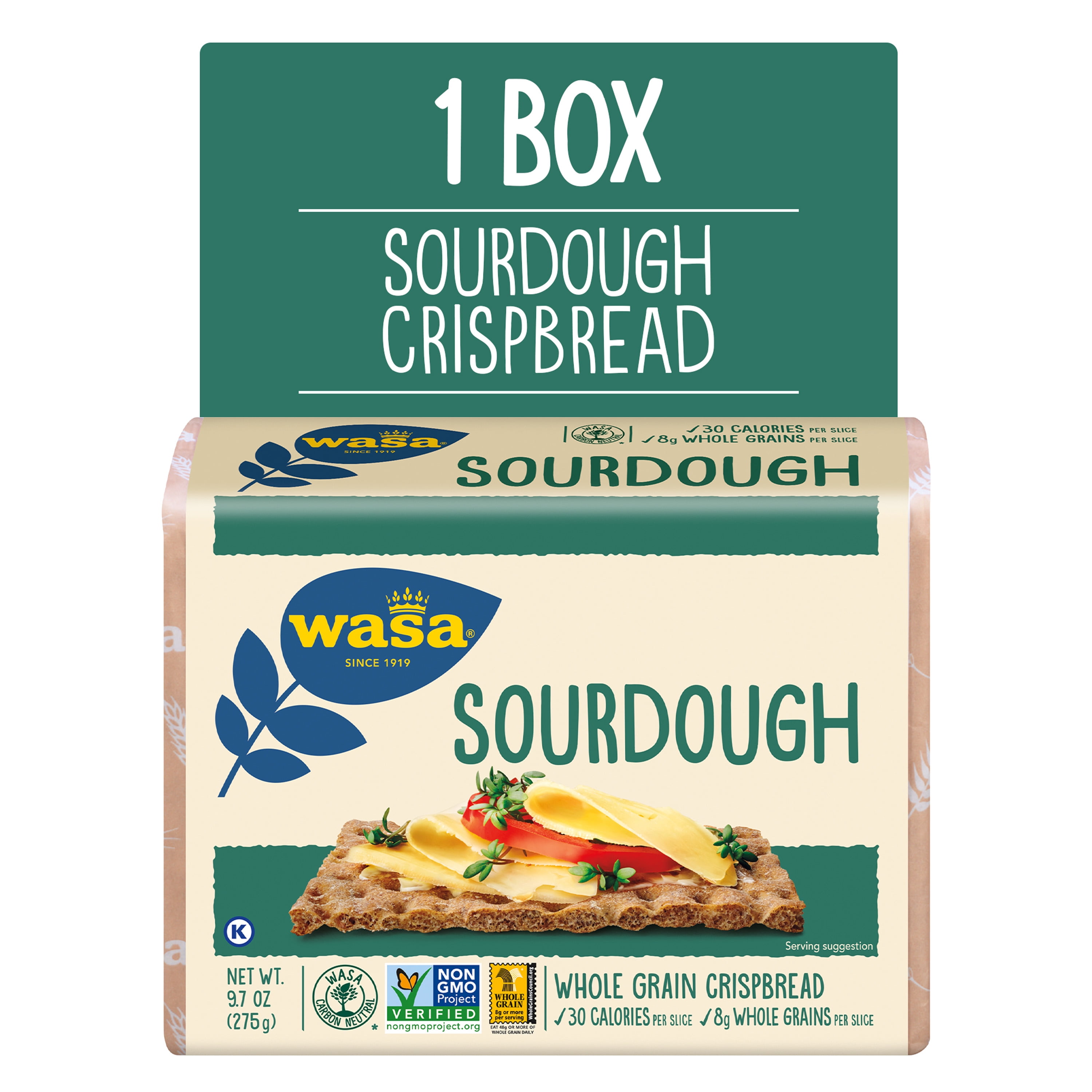 Wasa Swedish Style Sourdough Crispbread 9.7 oz