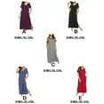 thumbnail image 4 of Minnieouse Batas de mujer: favorecedoras y cómodas para el día a día Camisones y camisones de mujer Camisón Ropa de dormir Manga fucsia M Type3 NO3, 4 of 5